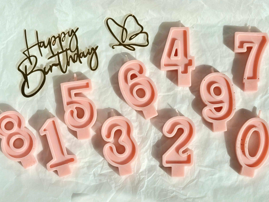 Sveces tortei ROZĀS